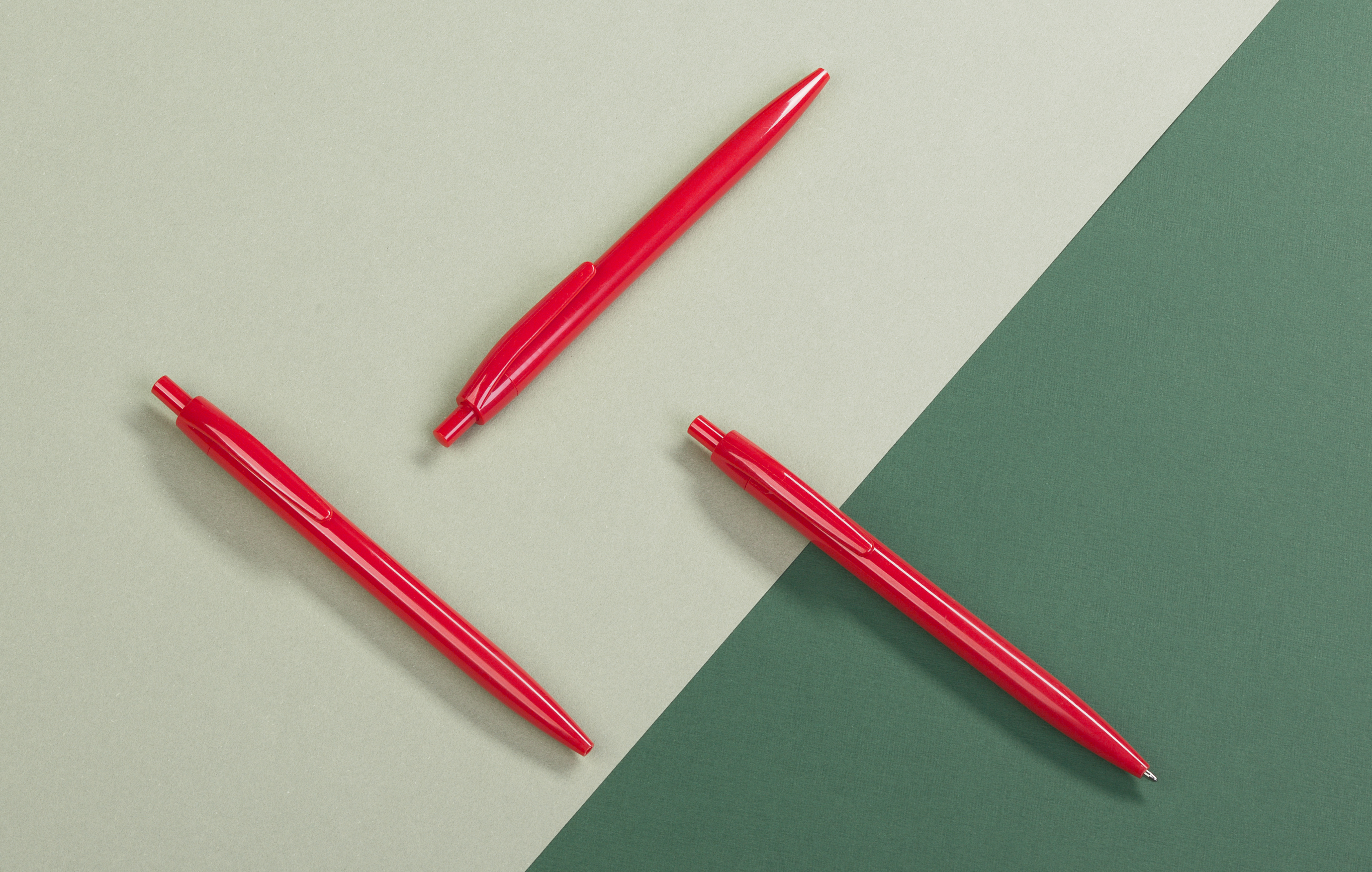 Ручка шариковая "Phil" из антибактериального пластика, черный