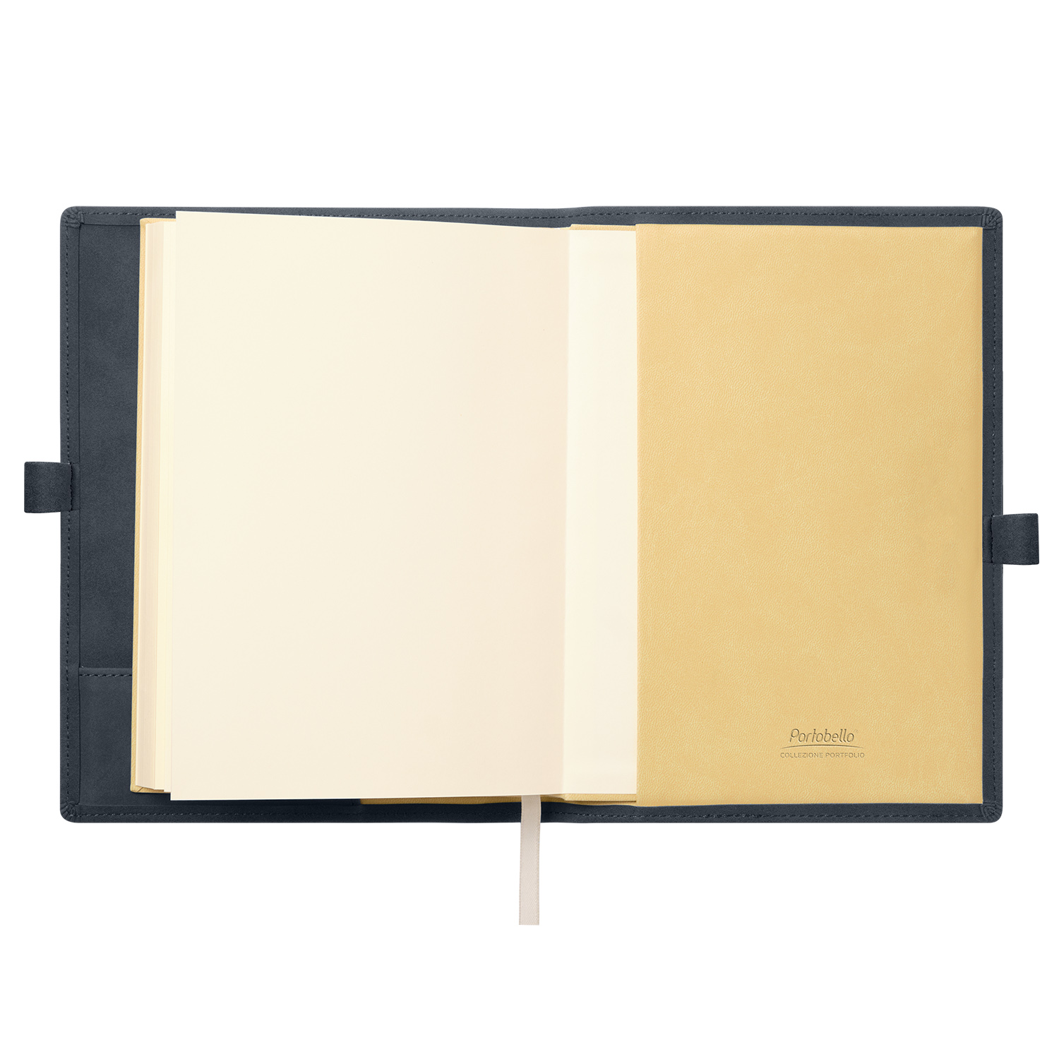 Ежедневник-портфолио Клип (Clip NEO) недатированный в подарочной коробке, черный (в комплекте ручка Tesoro серебро) фото на сайте Print Logo.