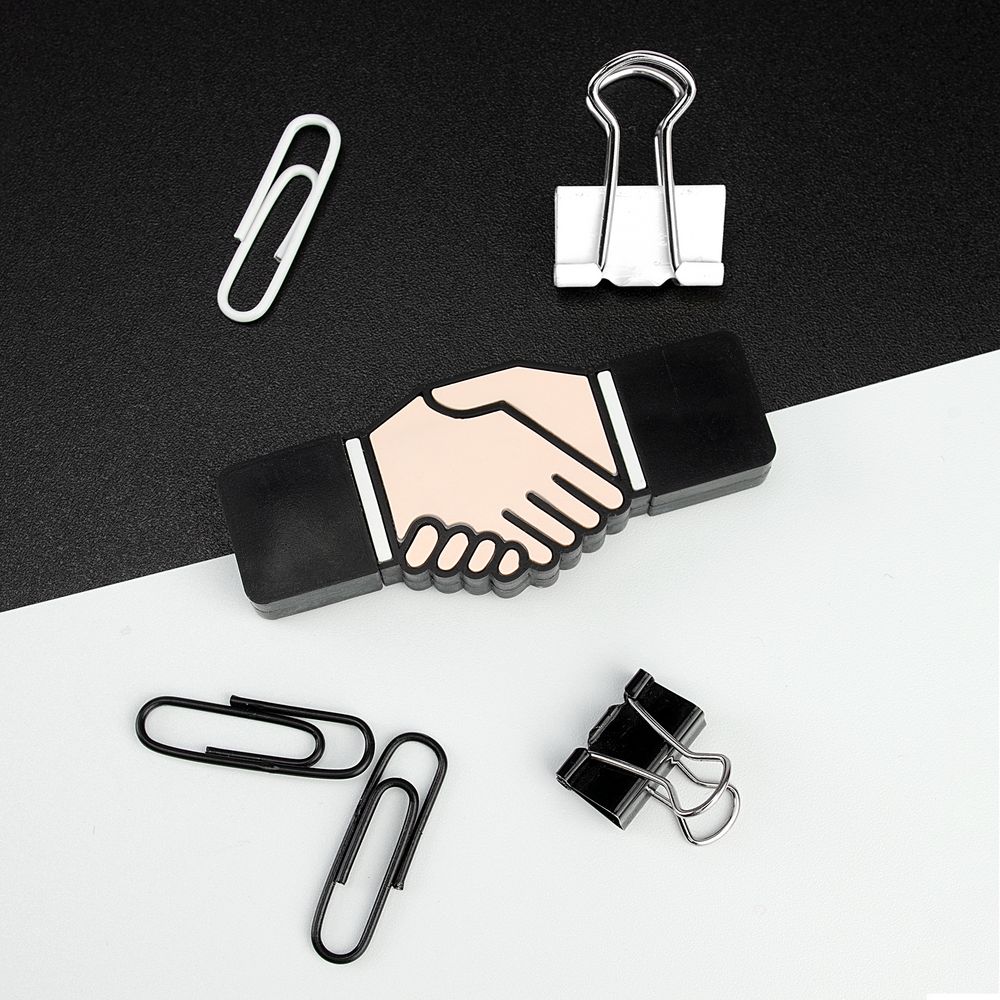 Флешка «Рукопожатие» фото на сайте Print Logo.