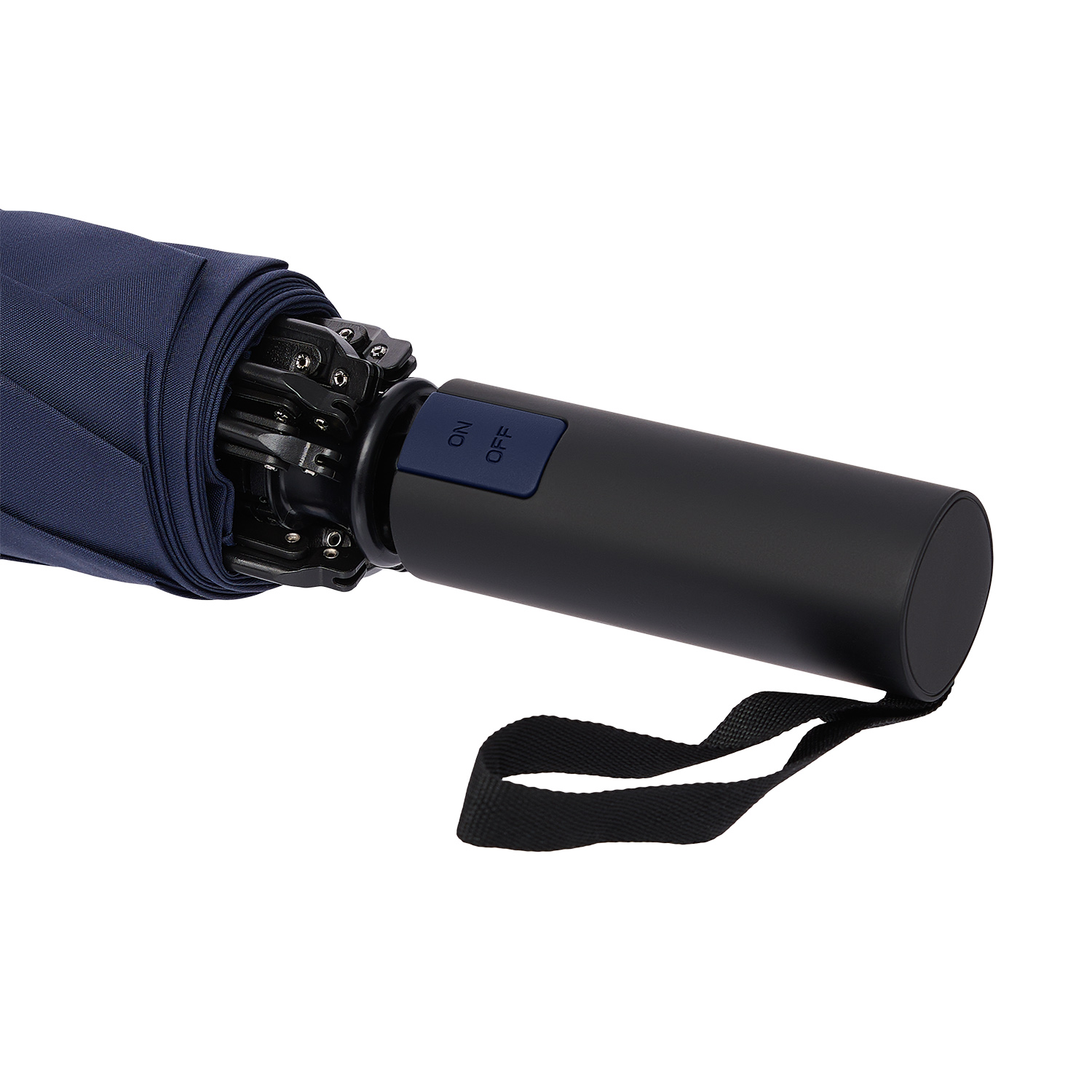 Зонт обратного сложения Олимп (Olymp), синий