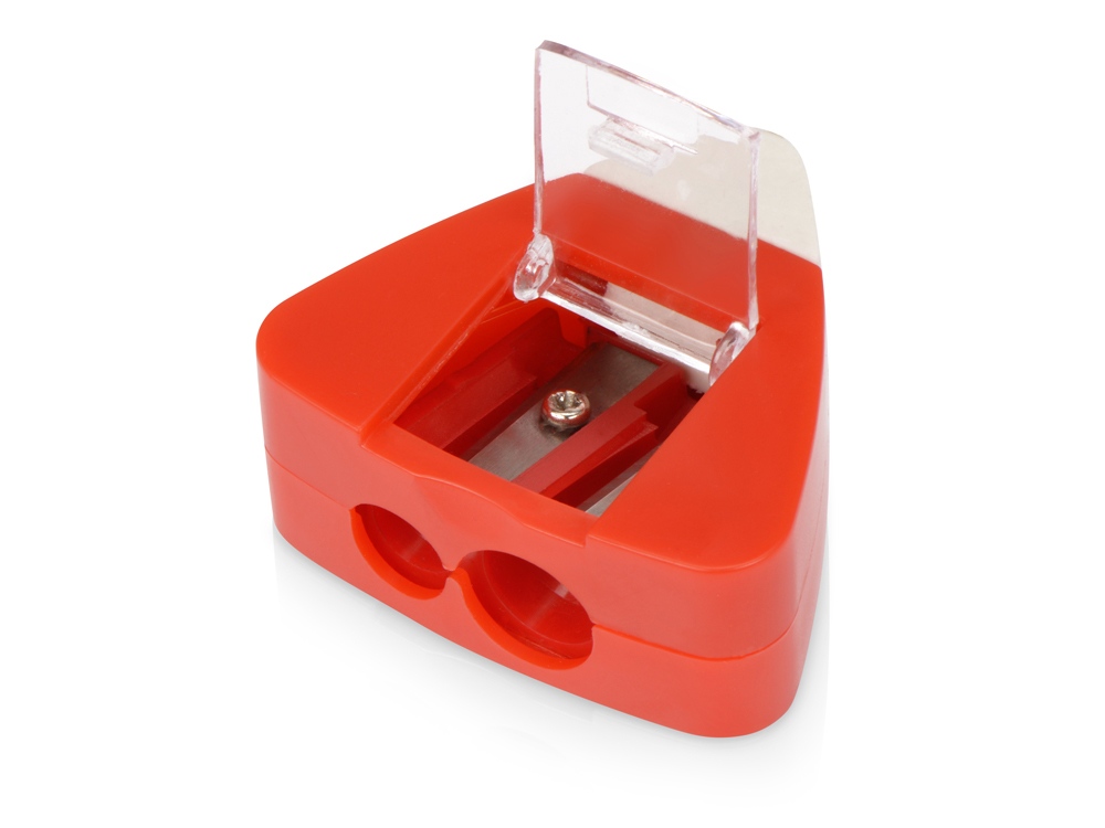 Точилка с ластиком Easy duo, красный