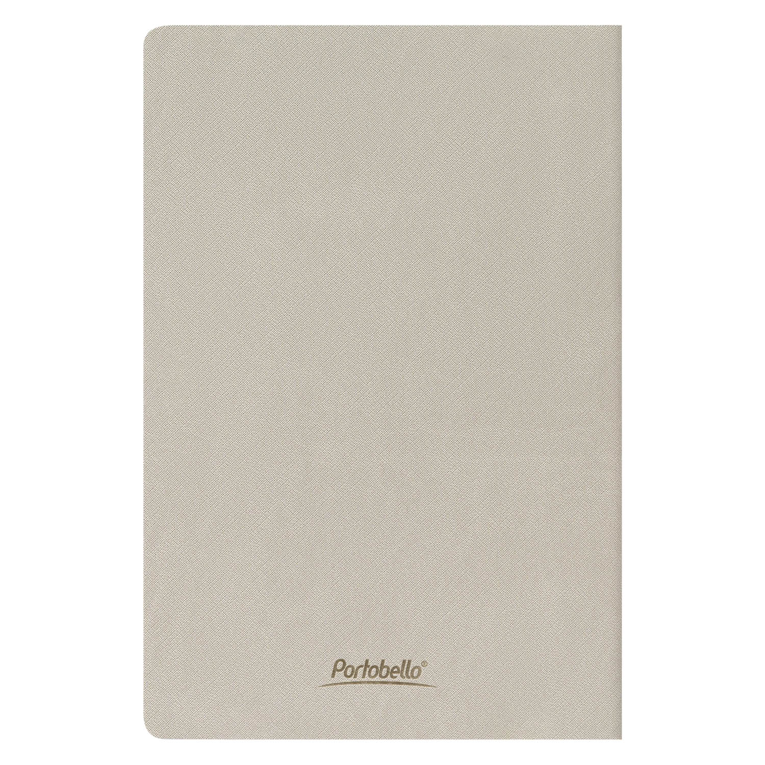 Блокнот Корса слим (Corsa slim), светло-серый