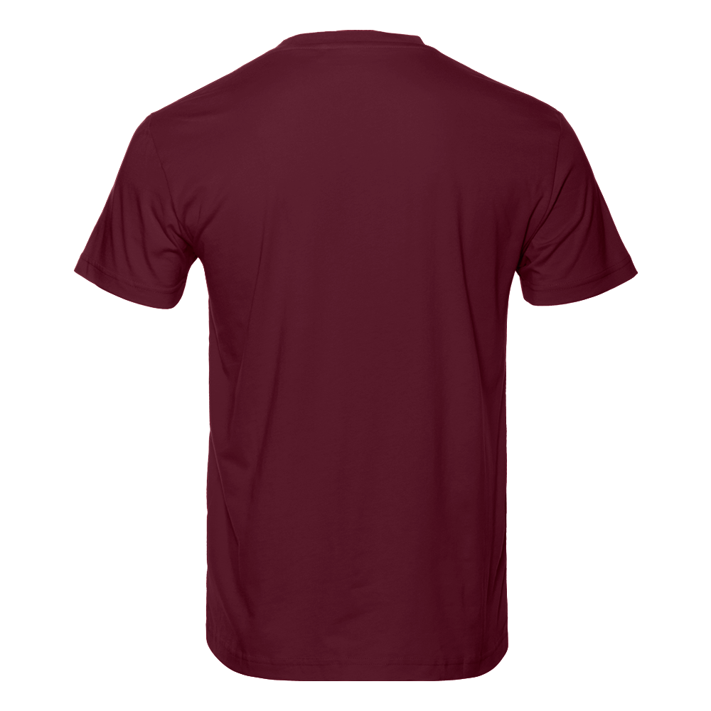 Футболка унисекс STAN, хлопок 150, 51, Бордовый,  (66)  (56/XXXL)