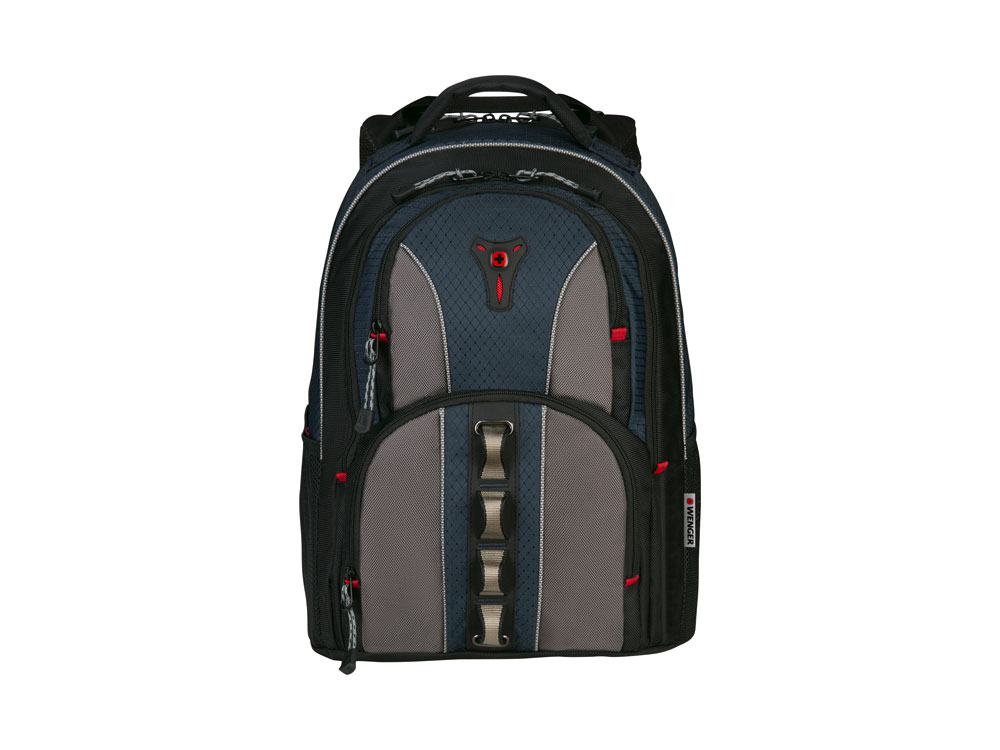 Рюкзак Cobalt WENGER 16, синий, полиэстер/ПВХ, 35 x 23 x 46 см, 23 л
