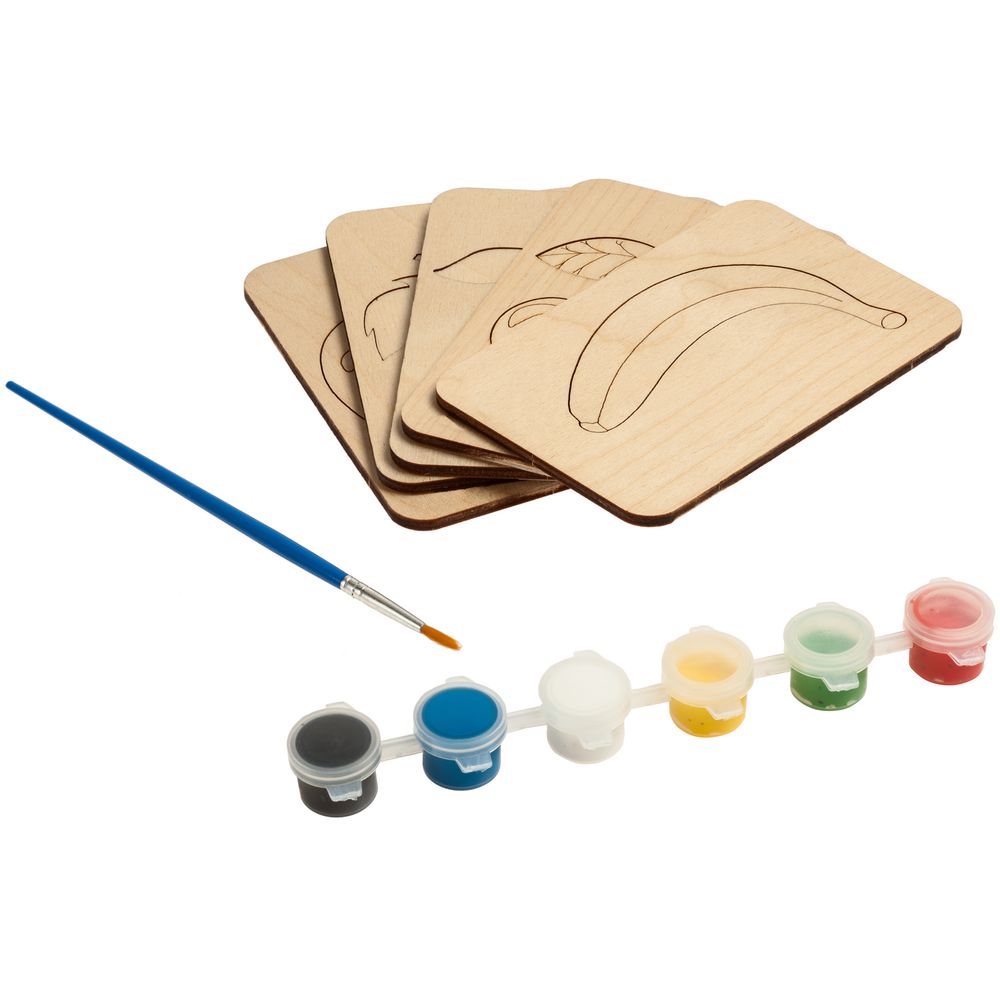 Карточки-раскраски Wood Games фото на сайте Print Logo.