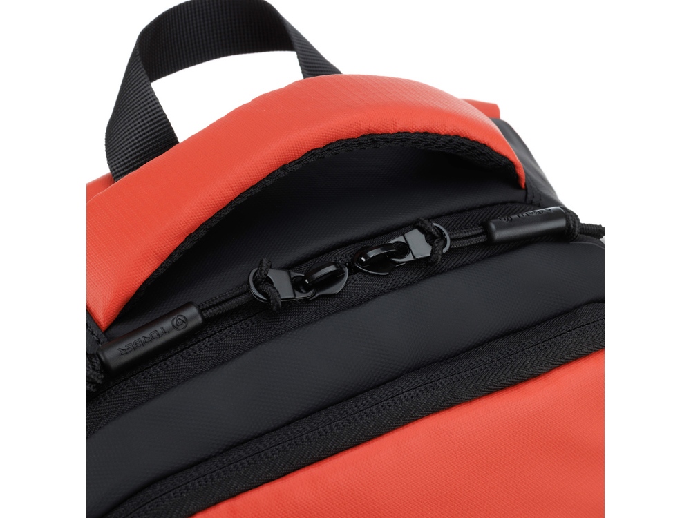Рюкзак спортивный TORBER ЭКСТРИМ 18, оранжевый/чёрный, 31 х 12 х 46 см, 17л
