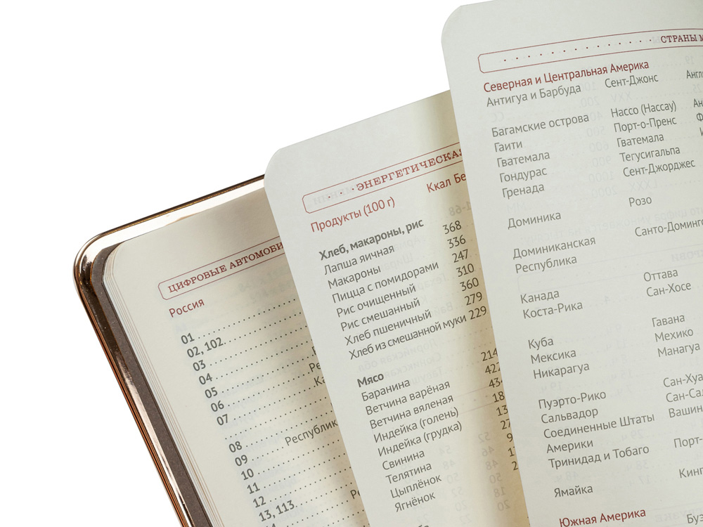 Ежедневник А5 недатированный Chelsea, красный (золотистый кант и срез) (Р)