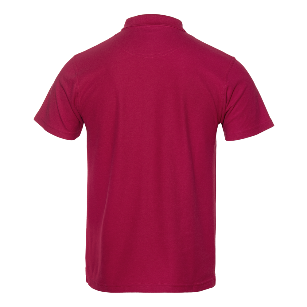 Рубашка поло мужская STAN хлопок/полиэстер 185, 104, Бордовый,  (66)  (54/XXL)