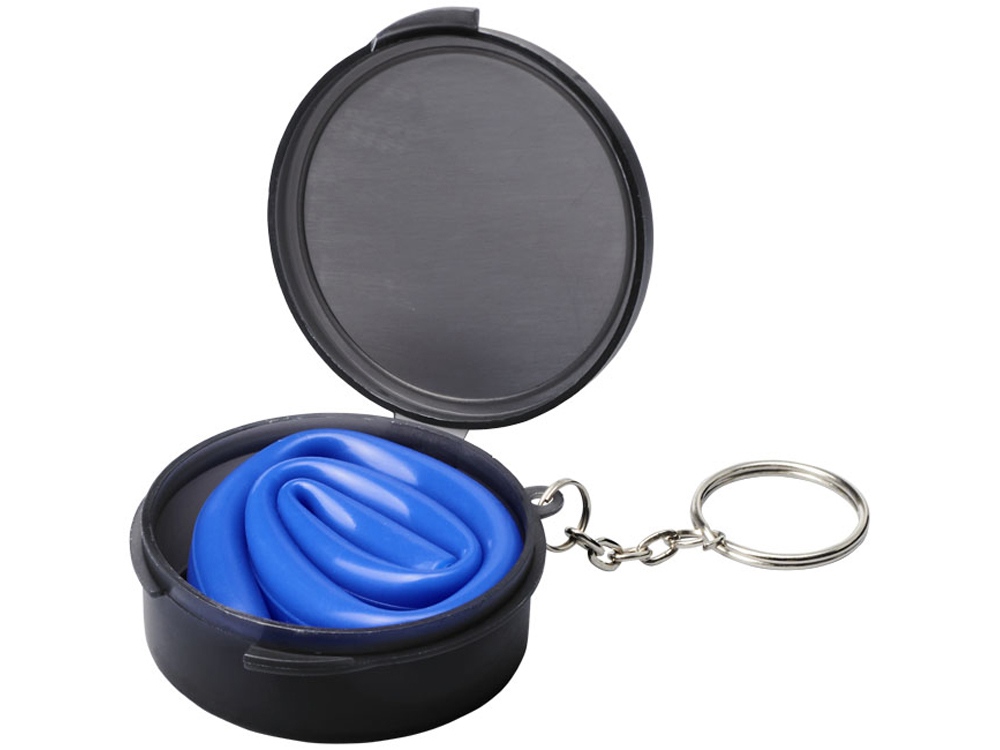 Трубочка многоразовая с брелоком Rhine с логотипом  | Print Logo