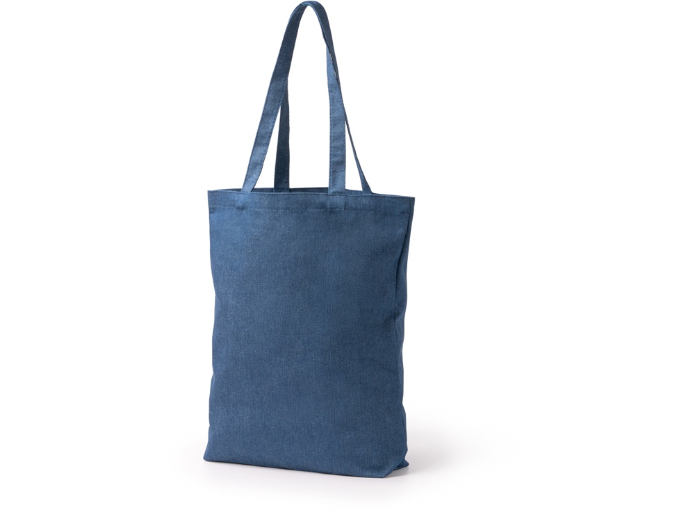 Джинсовый шоппер Deam из переработанного материала с логотипом  | Print Logo