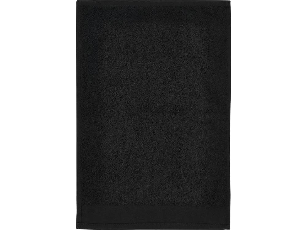 Хлопковое полотенце для ванной Chloe 30x50 см плотностью 550 г/м2, черный