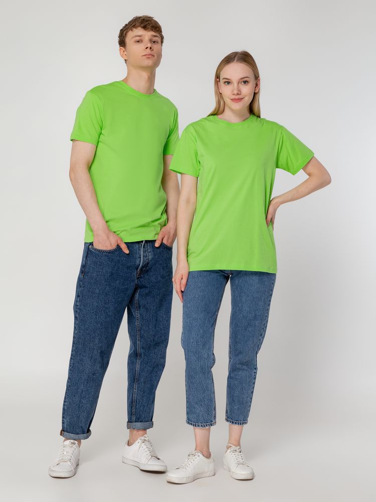 Футболка унисекс T-bolka 160, зеленое яблоко, размер XXL