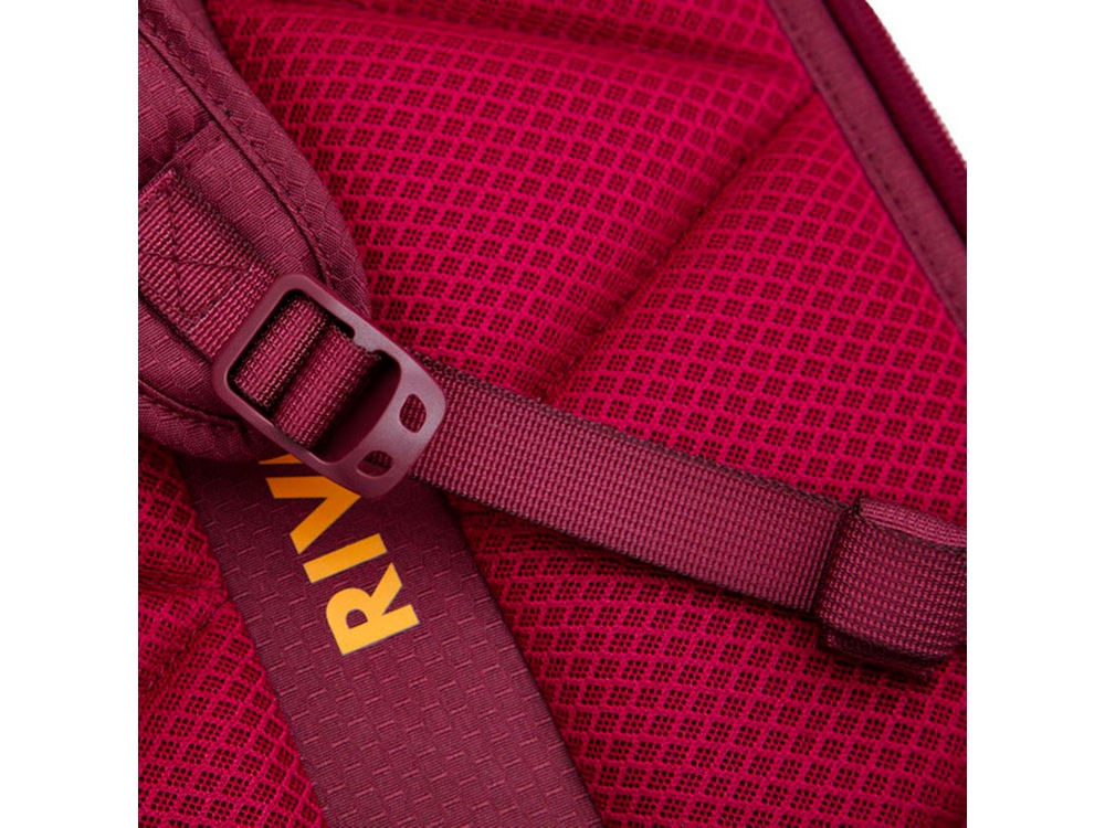 RIVACASE 5321 burgundy red рюкзак для ноутбука 15.6, 25л / 6
