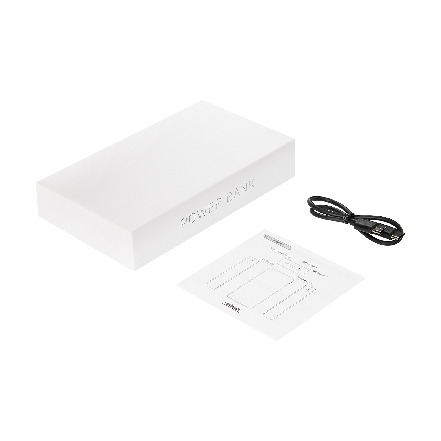 Внешний аккумулятор с подсветкой Анкор Плюс PD (Ancor PD Plus) 20000 mAh, черный