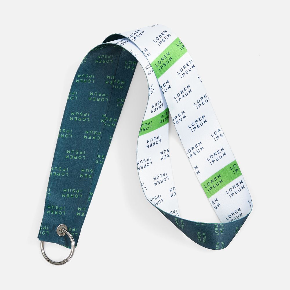Ланьярд-конструктор Lepo для сублимации — пример нанесения логотипа () | Print Logo