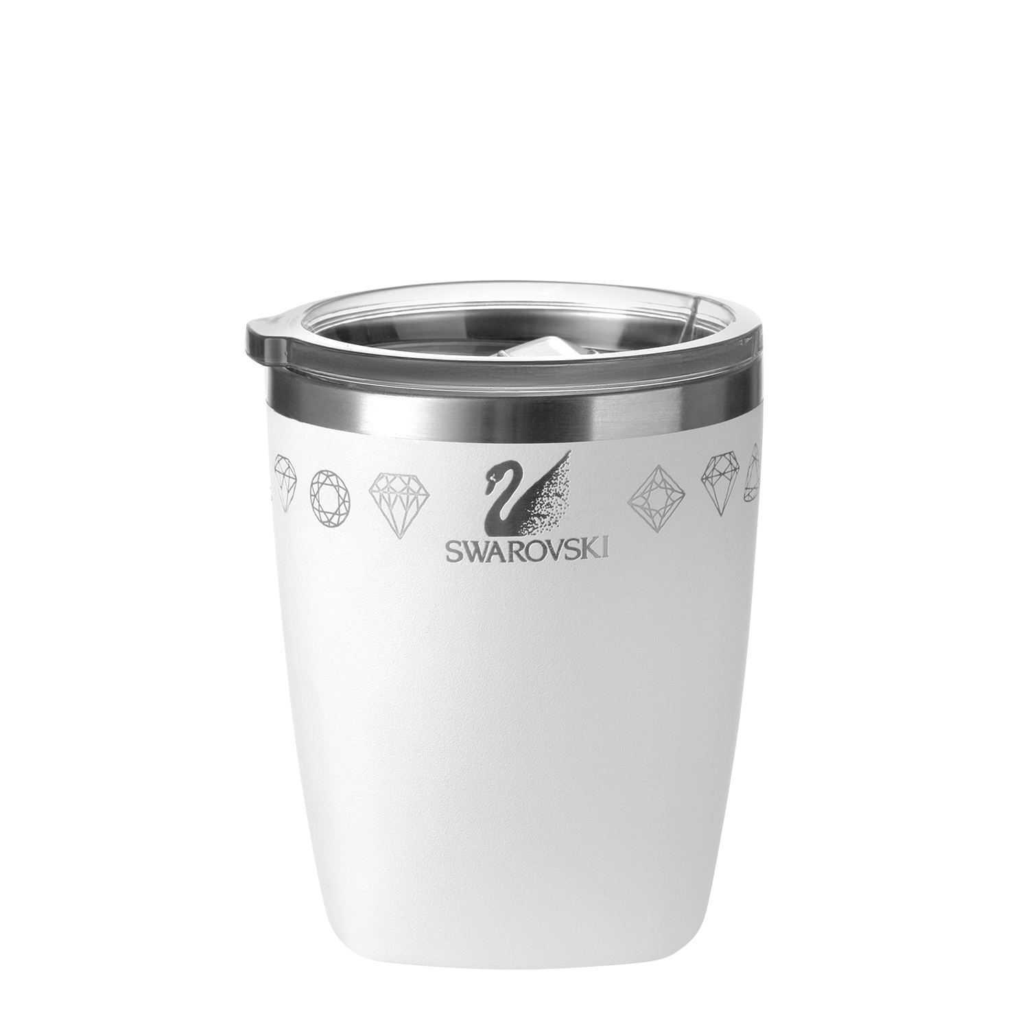 Термокружка вакуумная Вива, белая