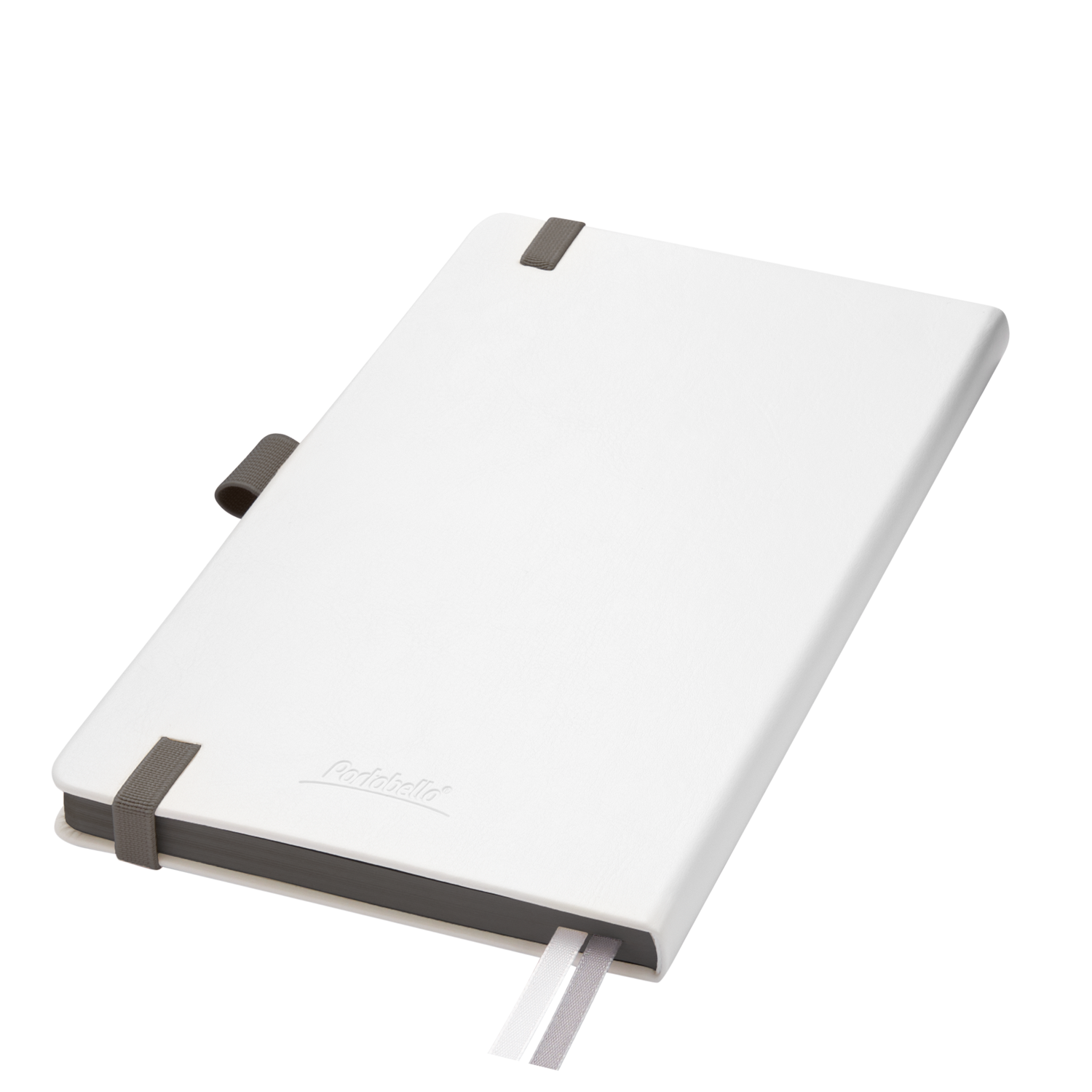 Ежедневник Арктик (Arctic) недатированный, белый/темно-серый