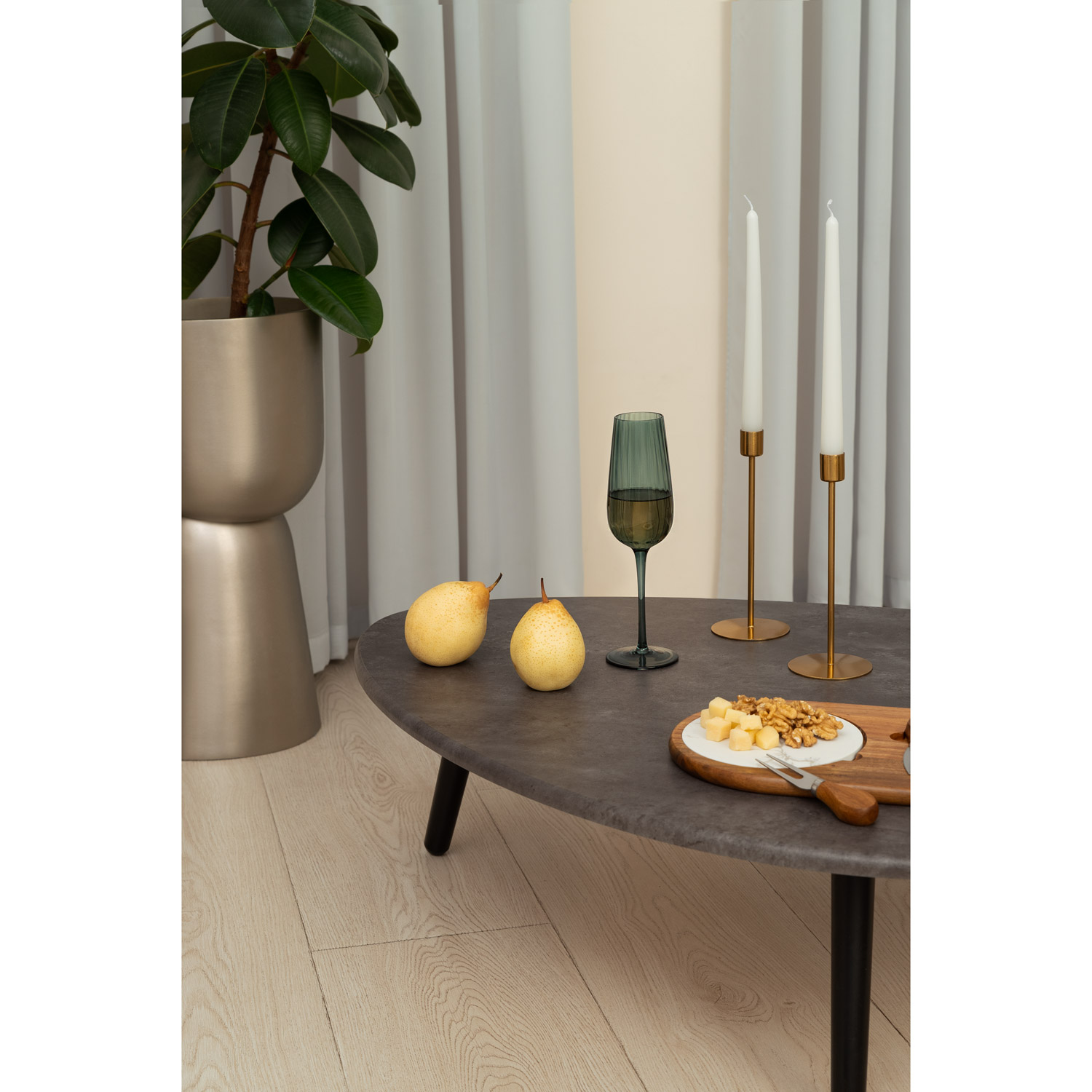 Бокал для шампанского Капри (Capri), зеленый