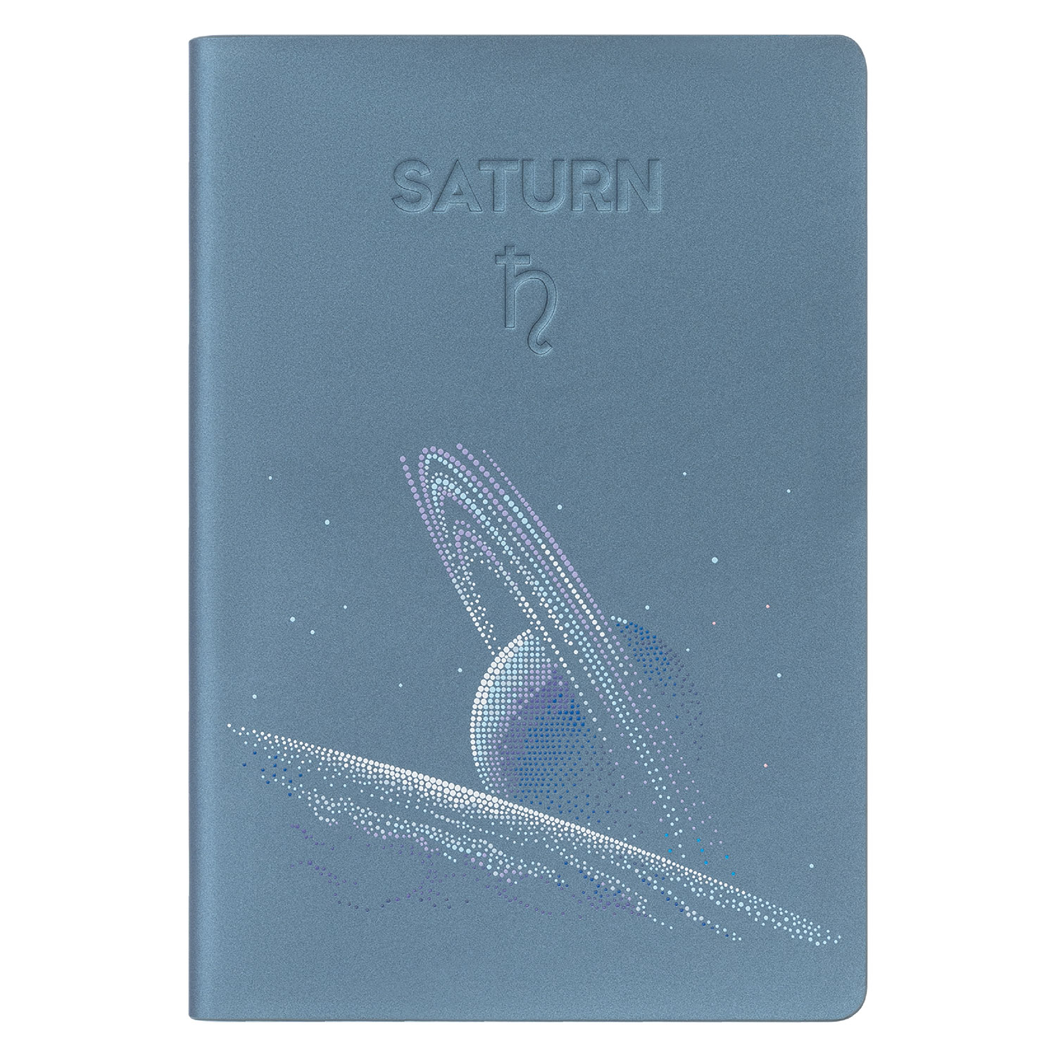 Ежедневник Мун Ривер (Moon River) недатированный, стальной (без упаковки, без стикера)