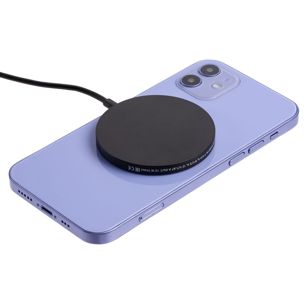 Магнитное зарядное устройство Cooper Rond, 15 Вт и подарки фото на сайте Print logo.