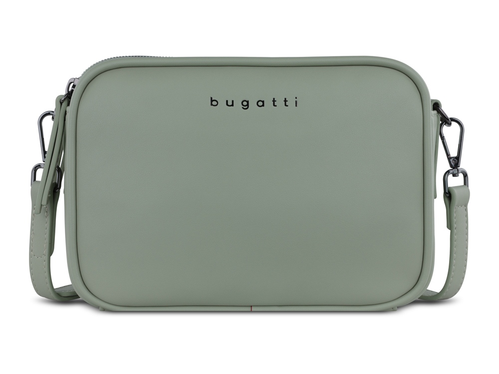 Сумка кросс-боди женская BUGATTI АЛМАТА | ALMATA, мятная, полиуретан, 21,5х6х15 см