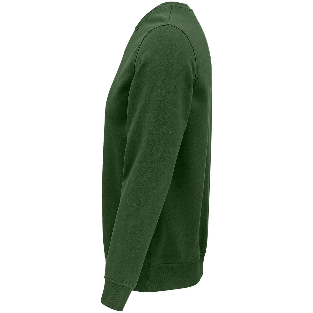 Свитшот унисекс Comet, темно-зеленый, размер XS