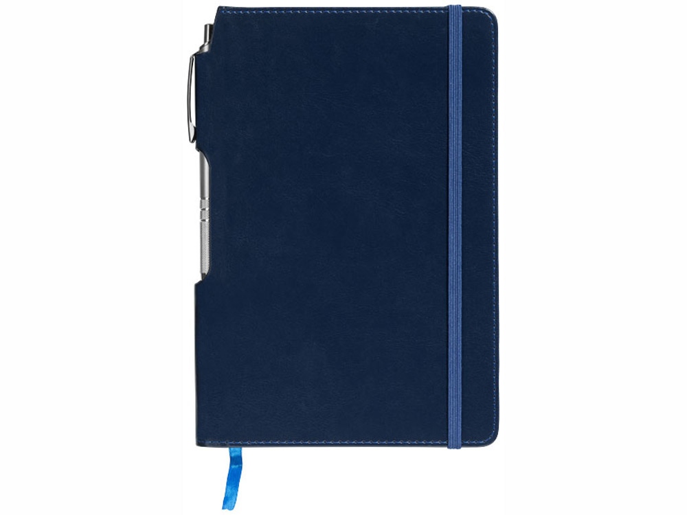 Блокнот А5 Panama с ручкой, синий