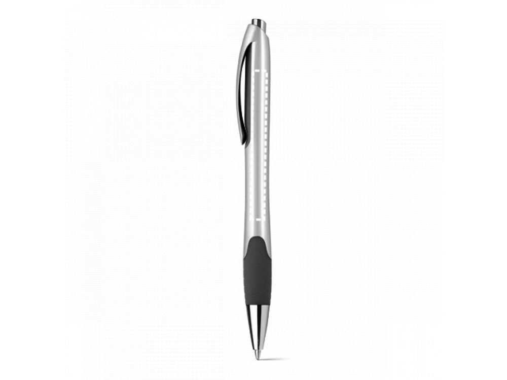 MILEY SILVER. Шариковая ручка с противоскользящим покрытием, Зеленый