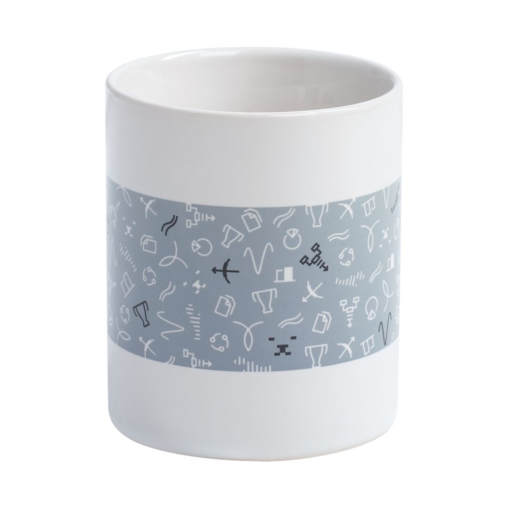 Кружка «Бизнес-зодиак. Рыбы» — пример нанесения логотипа () | Print Logo