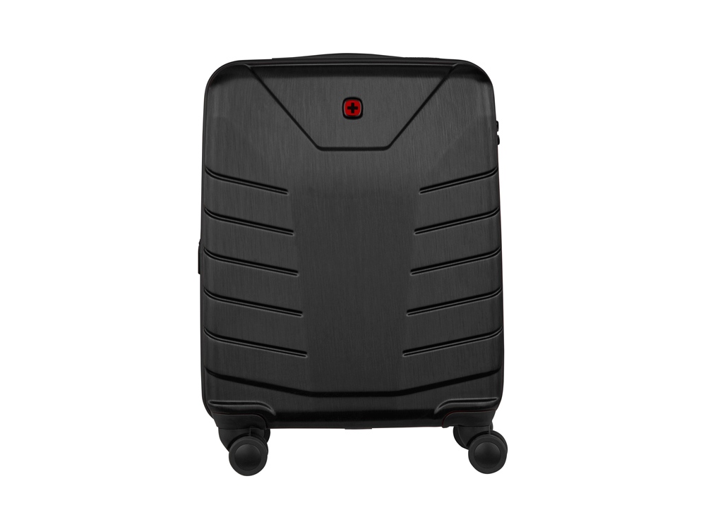 Чемодан WENGER Pegasus, черный, поликарбонат+АБС-пластик, средний, 46х66х26 см, 66 л. (Р)