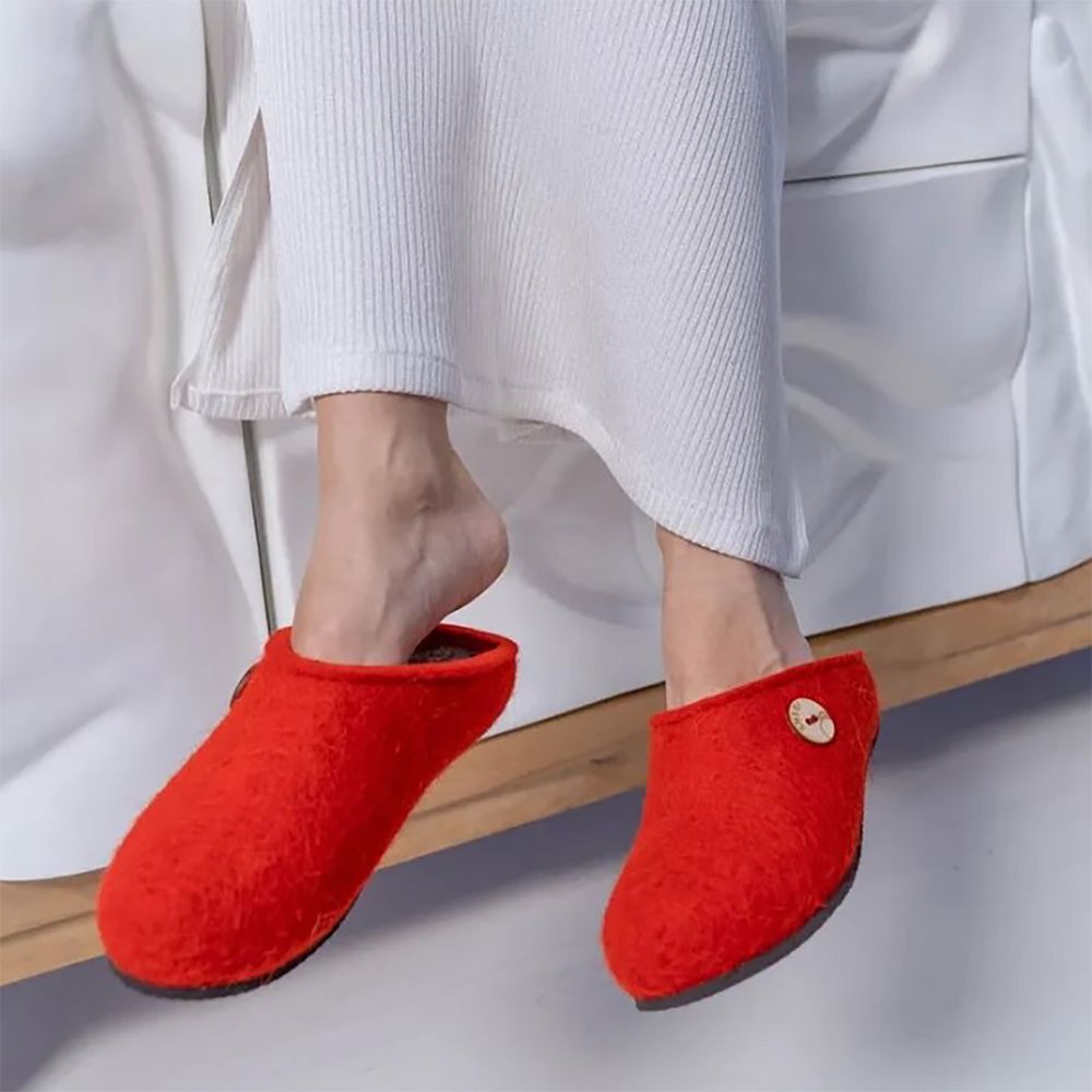 Домашние валенки Step, красные, размер 41