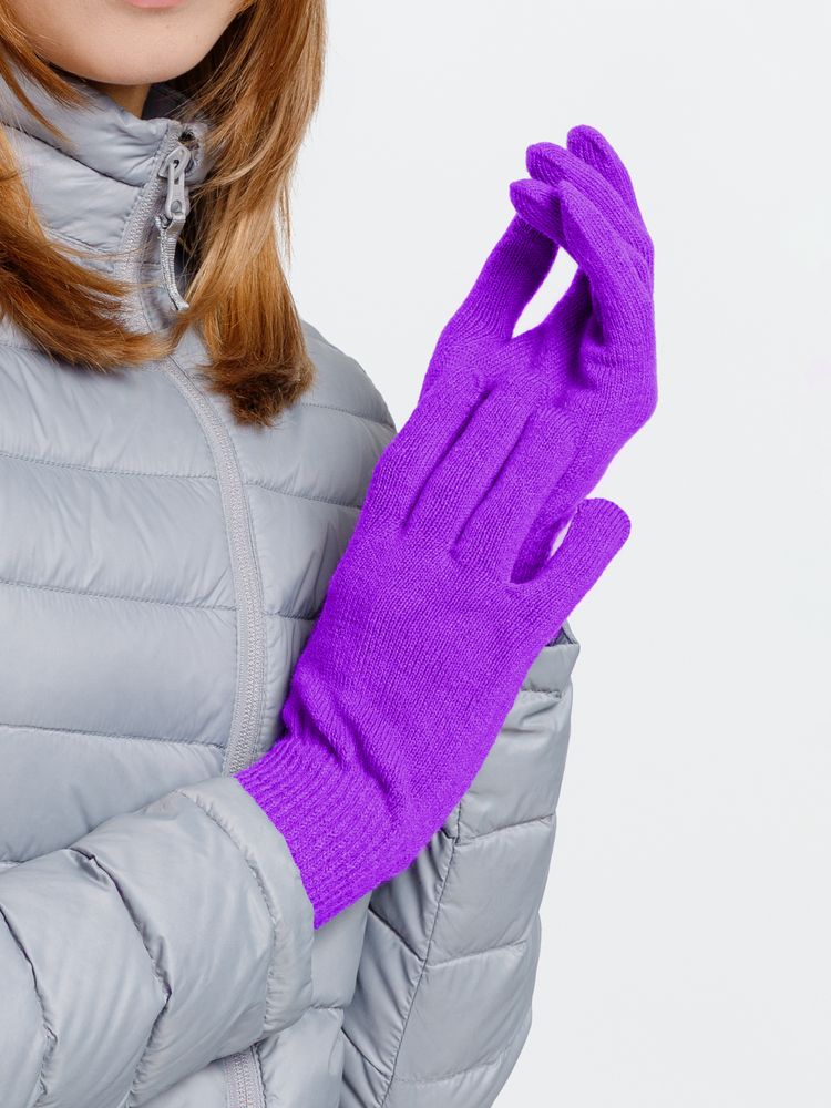 Перчатки Urban Flow, ярко-фиолетовые, размер S/M