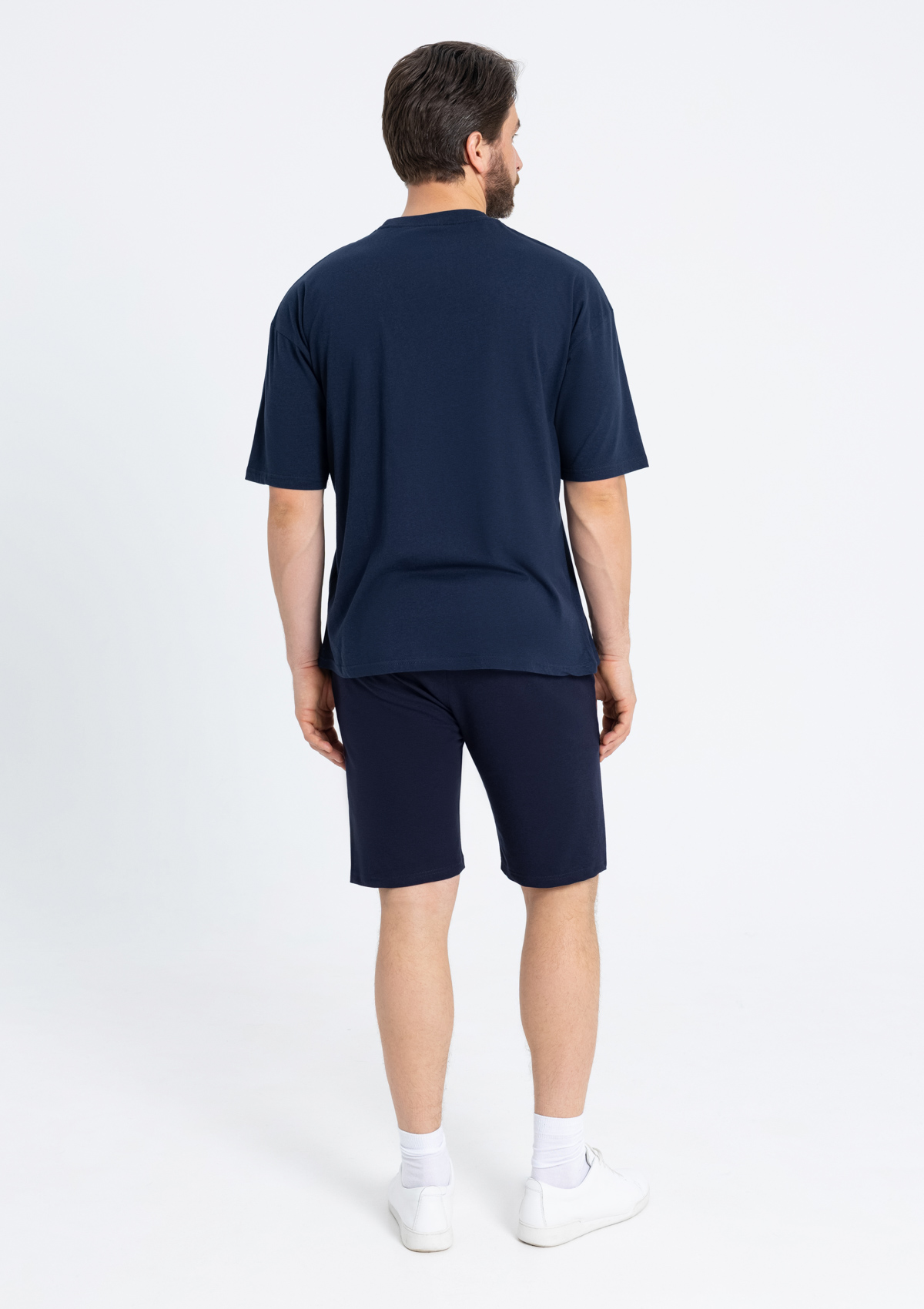 Шорты мужские STAN хлопок/полиэстер/эластан 185, 93, Тёмно-синий,  (46)  (54/XXL)