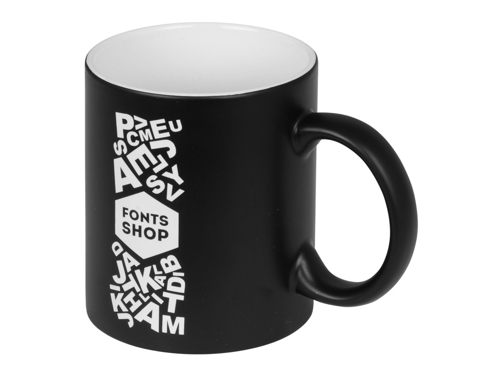 Кружка с покрытием для гравировки Subcolor BLK с логотипом  | Print Logo