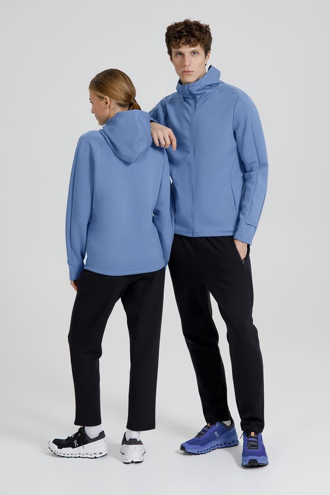 Куртка с капюшоном унисекс Begi, синяя, размер L