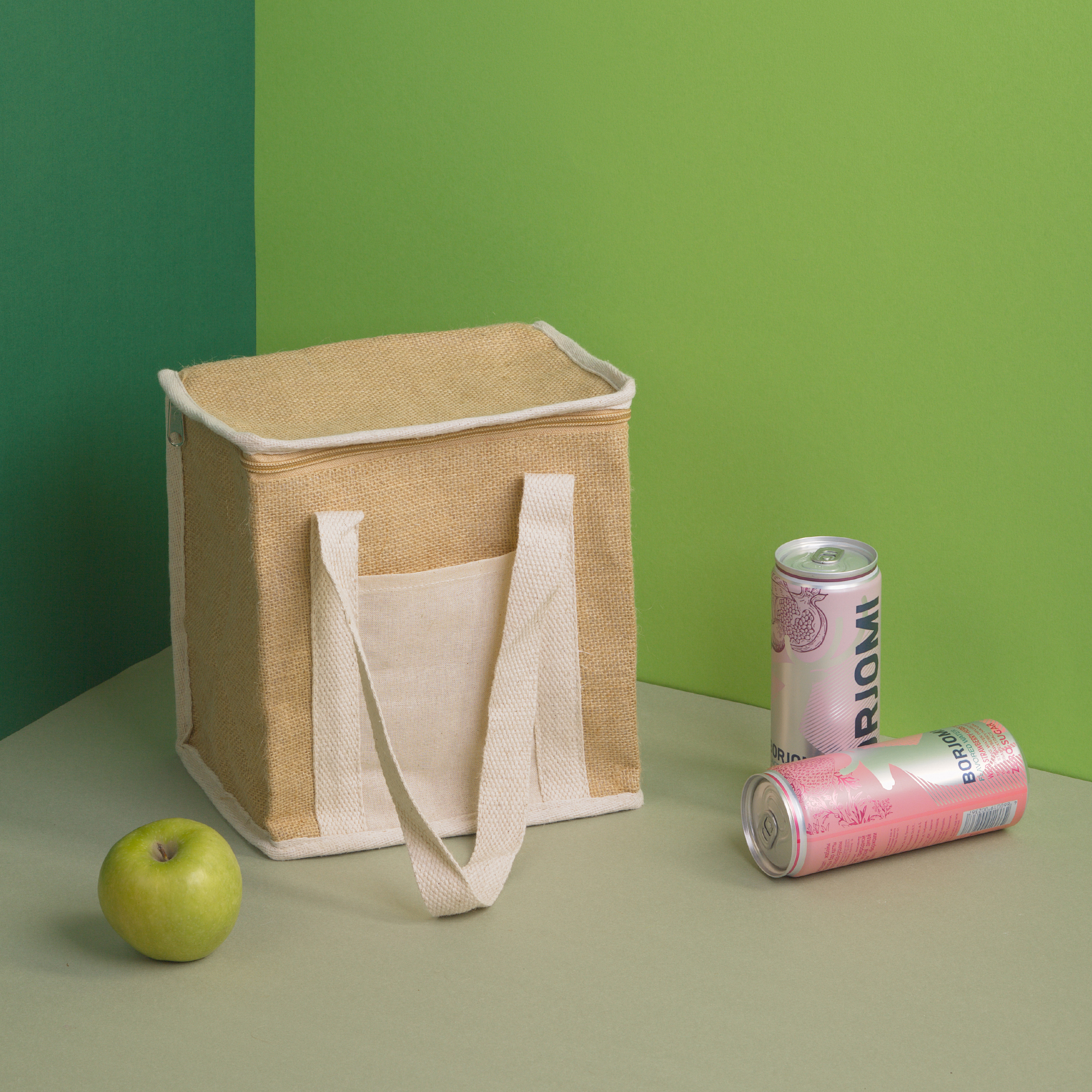 Сумка-холодильник "Jute", натуральный