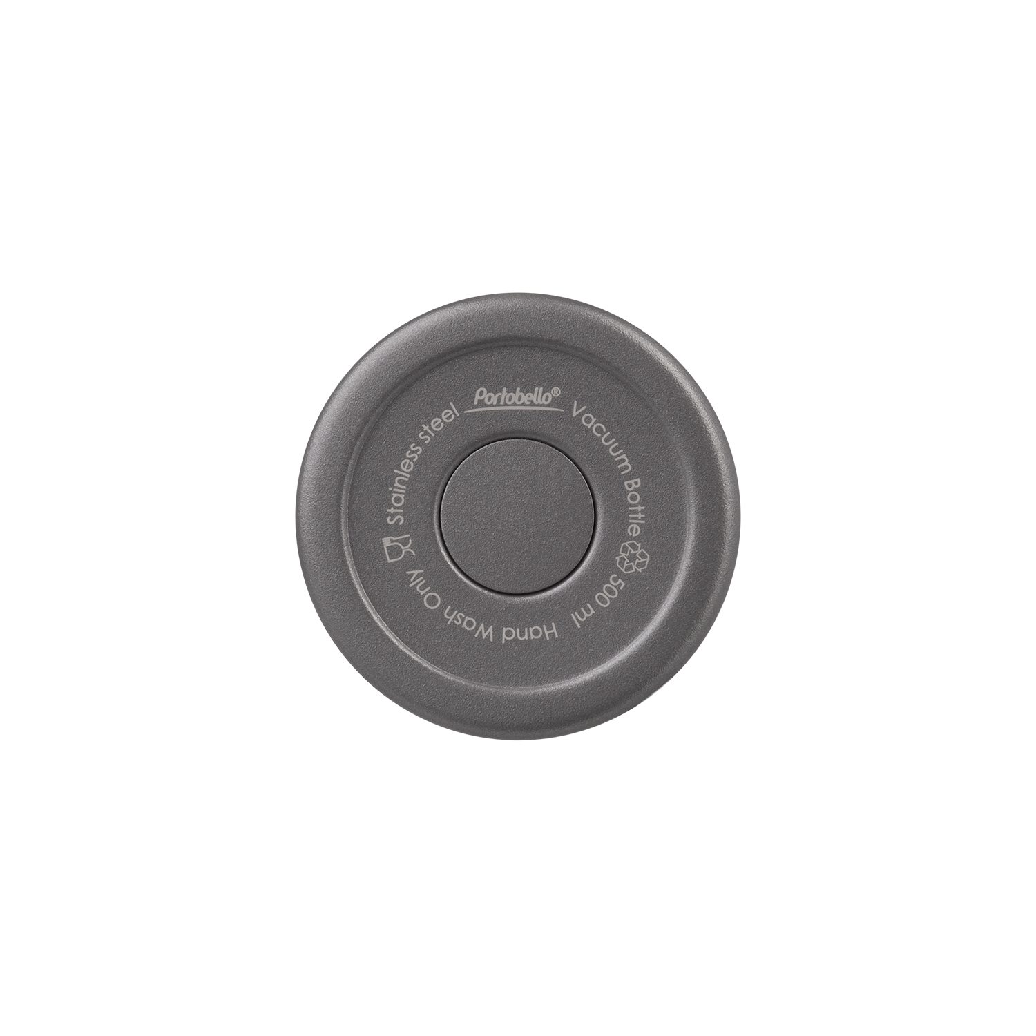 Термобутылка вакуумная герметичная Аллегра (Allegra), серая