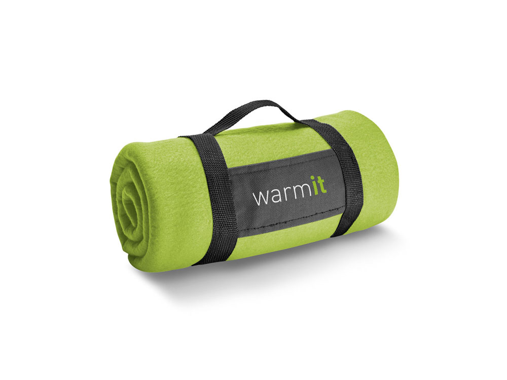 THORPE. Флисовый плед 180 г/м2, Светло-зеленый