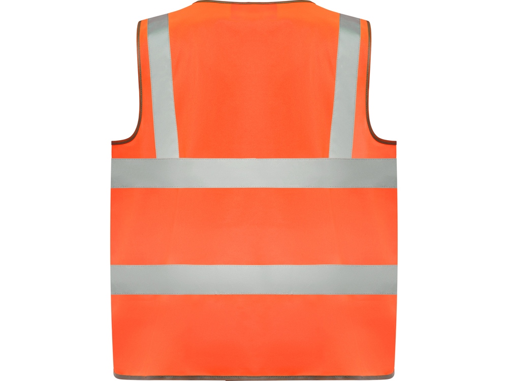 Жилет светоотражающий Polux, неоновый оранжевый