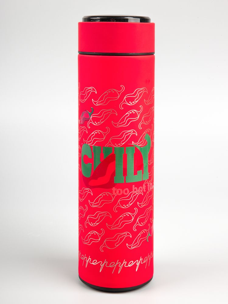 Смарт-бутылка с заменяемой батарейкой Long Therm Soft Touch