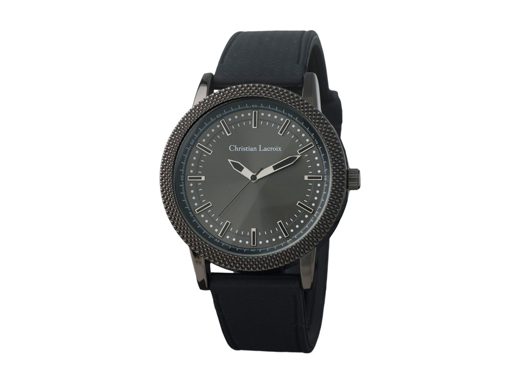 Часы наручные Derby Classic мужские с логотипом Christian Lacroix | Print Logo