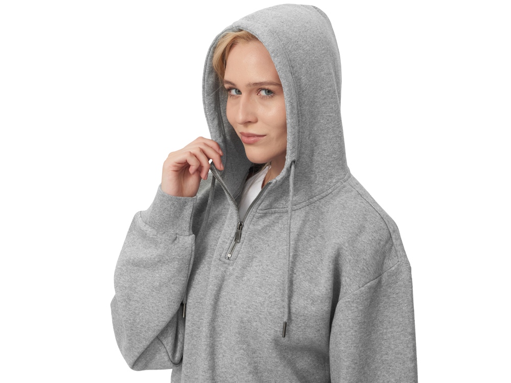 Худи Hamburg, серый меланж