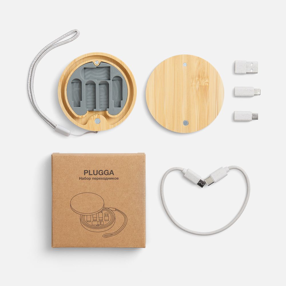 Набор переходников Plugga фото на сайте Print Logo.