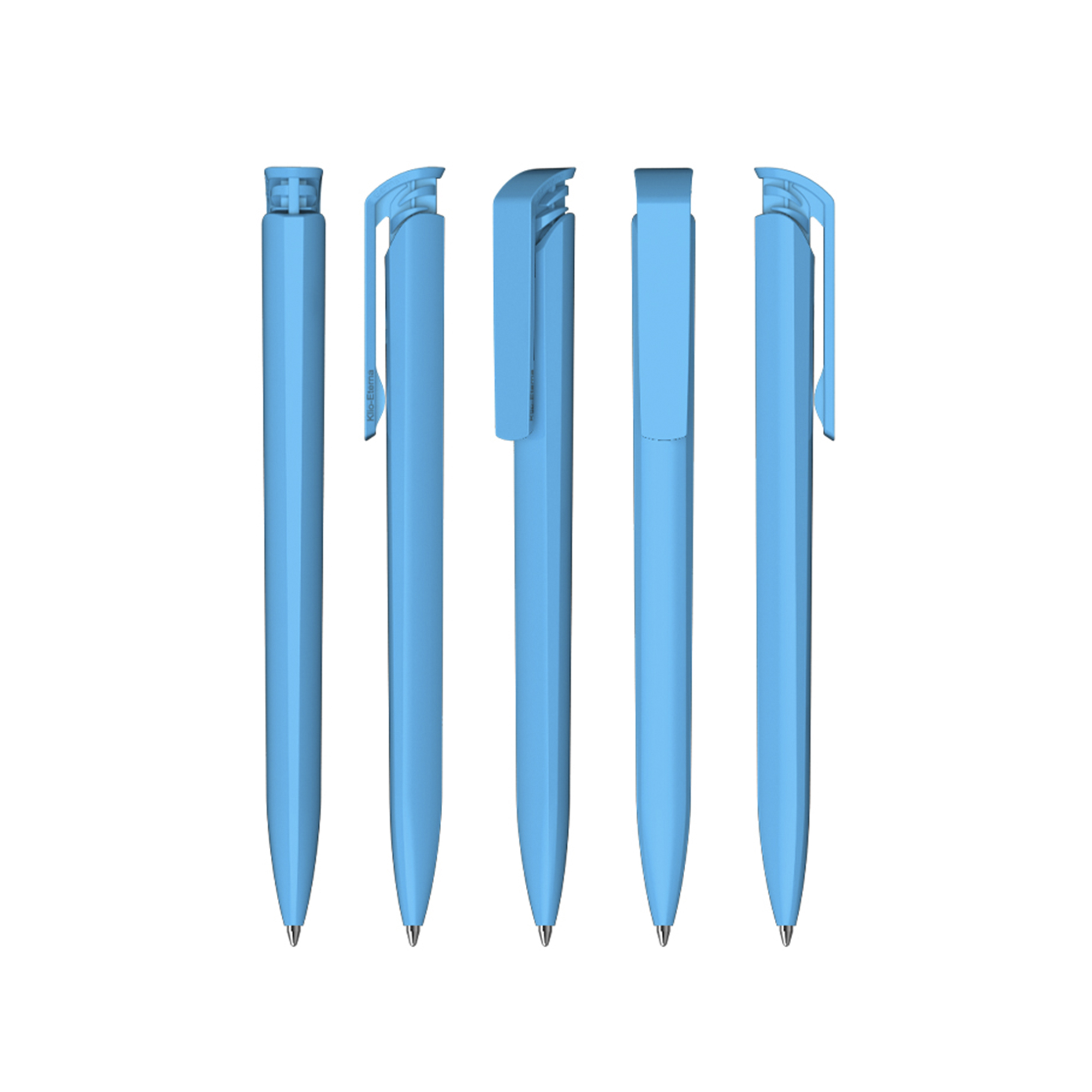 Ручка шариковая TRIAS SOFTTOUCH, бирюзовый