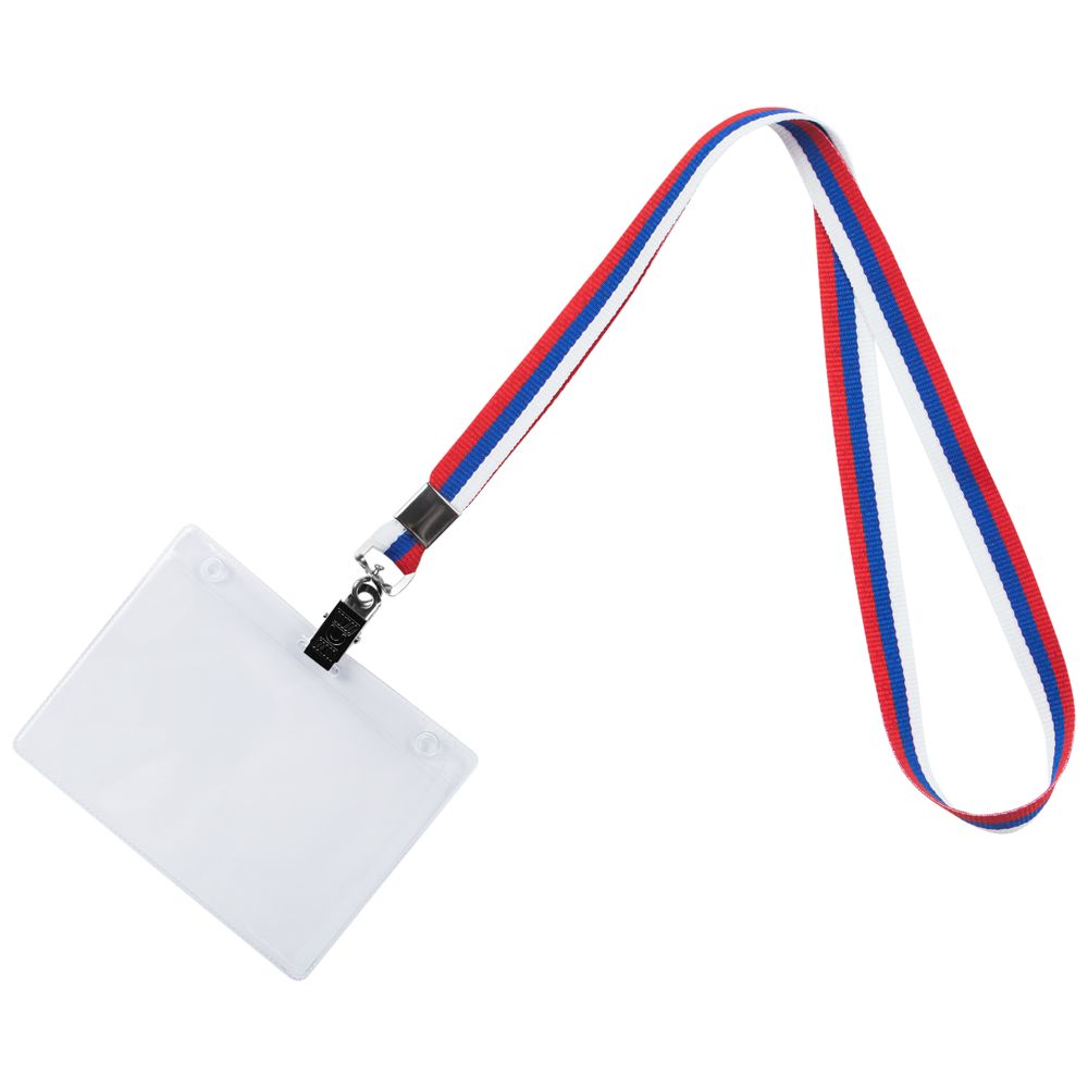 Лента для бейджа Citizen — пример нанесения логотипа (сделано в России) | Print Logo