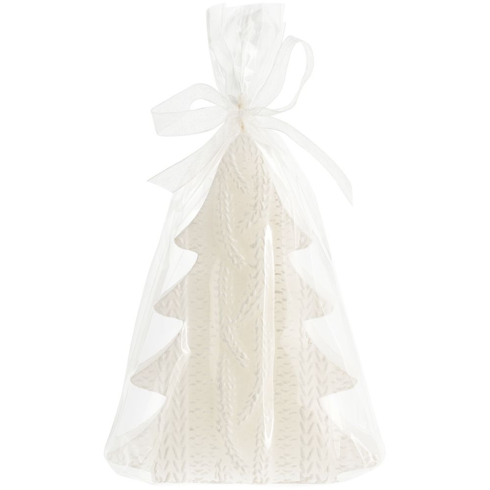 Свеча Kniteam, елка — пример нанесения логотипа (сделано в России) | Print Logo