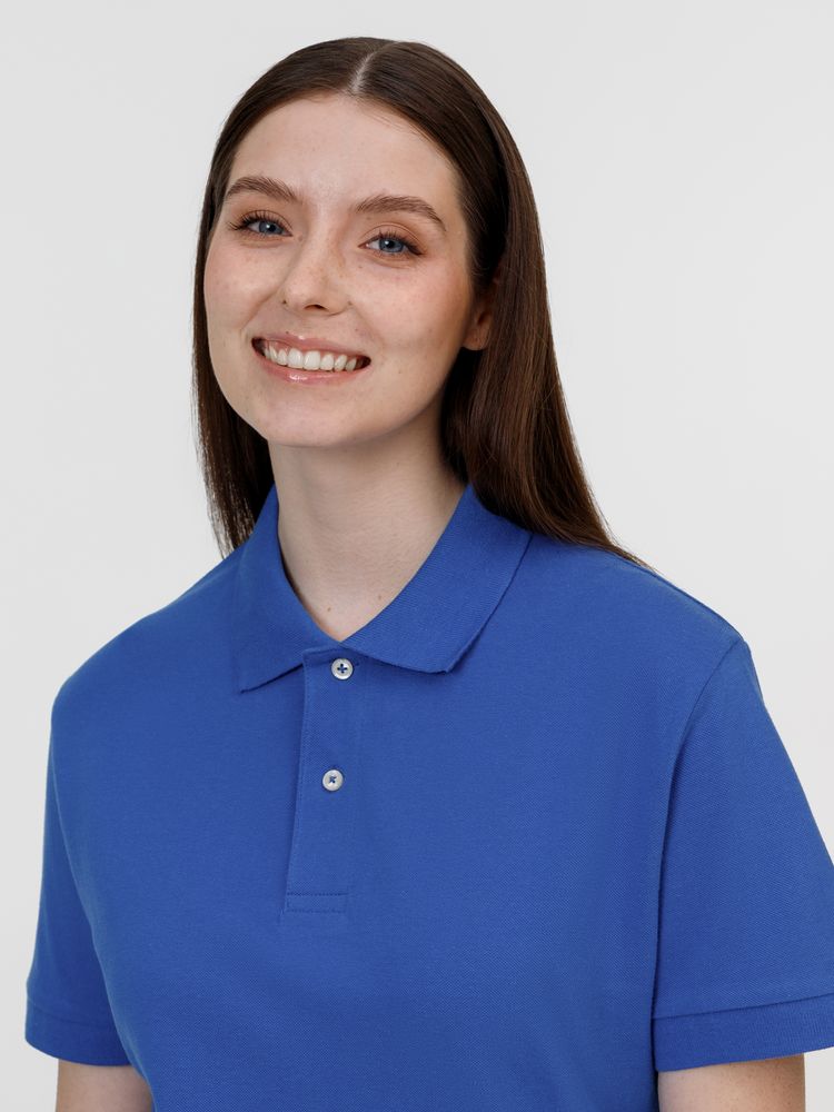 Рубашка поло унисекс Pacific, ярко-синяя (royal), размер M