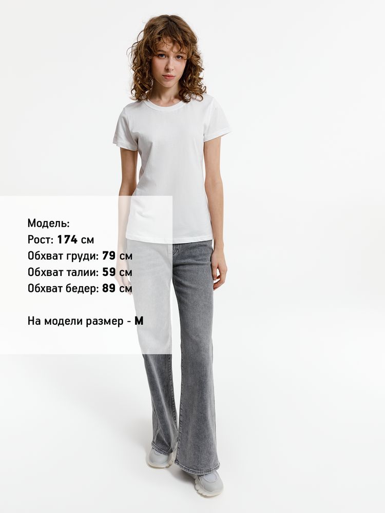 Футболка женская T-bolka Lady, белая (белоснежная), размер 3XL