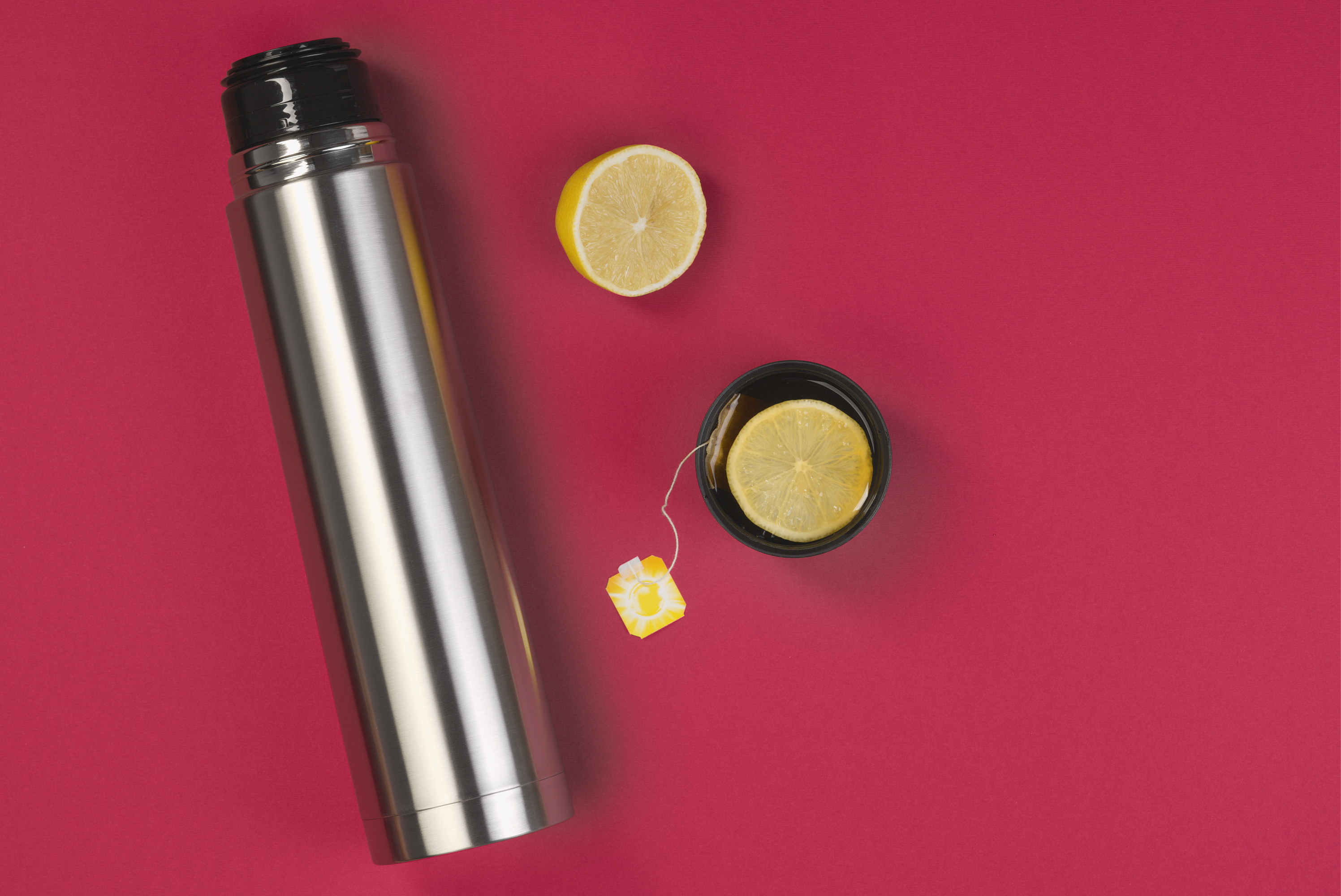 Термос "Родос" 1000 мл, стальной серый