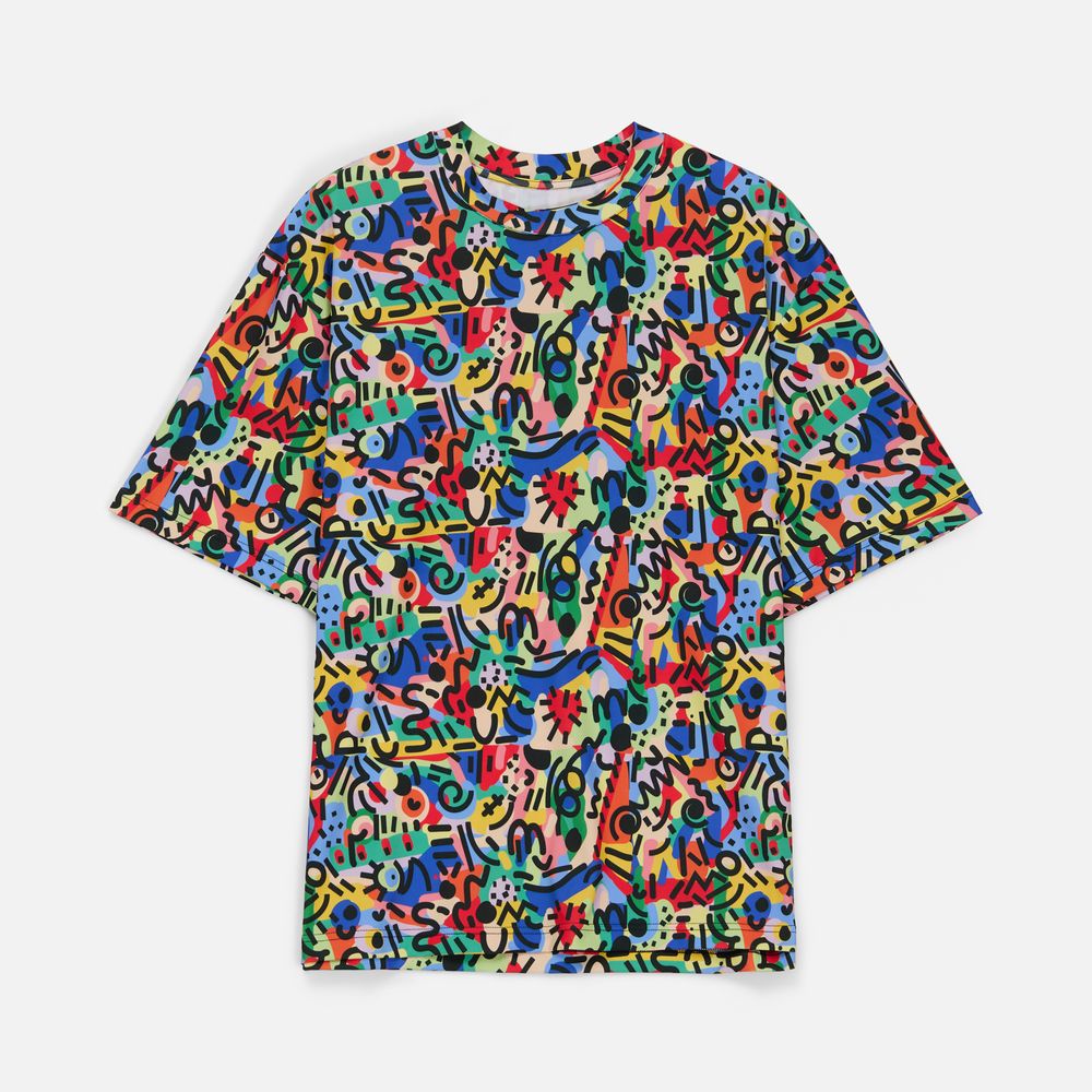 Футболка из бифлекса Morfiss с полной запечаткой на заказ фото на сайте Print Logo.